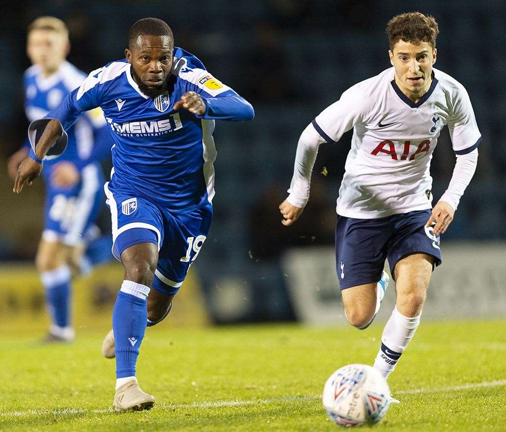 Gillingham vs Tottenham in the EFL Trophy Picture: Ady Kerry (21503254)