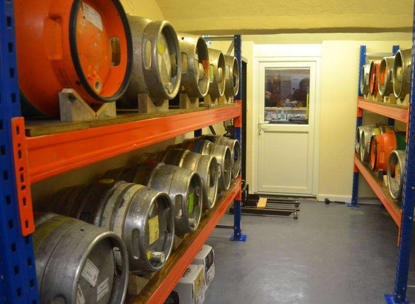 The micropub is located underneath Maidstone Brewing Company. Picture: Duncan Spencer