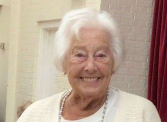 Ninety-year-old Betty Selfe