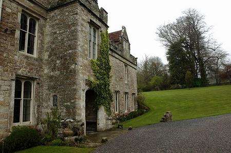 The country manor house on the Boughton Monchelsea Place estate near Maidstone