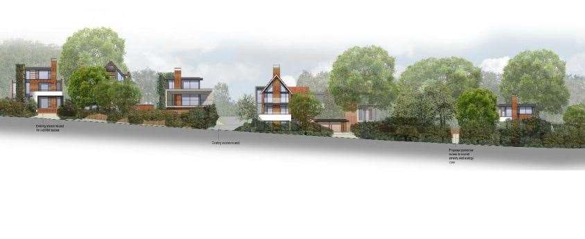 The luxury homes planned for the former Laleham Gap School site in South Cliff Parade, Broadstairs