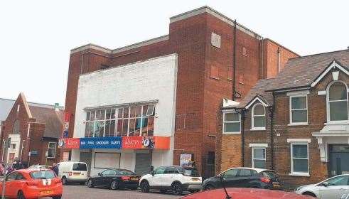 The former Rileys snooker and pool hall in Green Street, Gillingham. Picture: Insight Architects