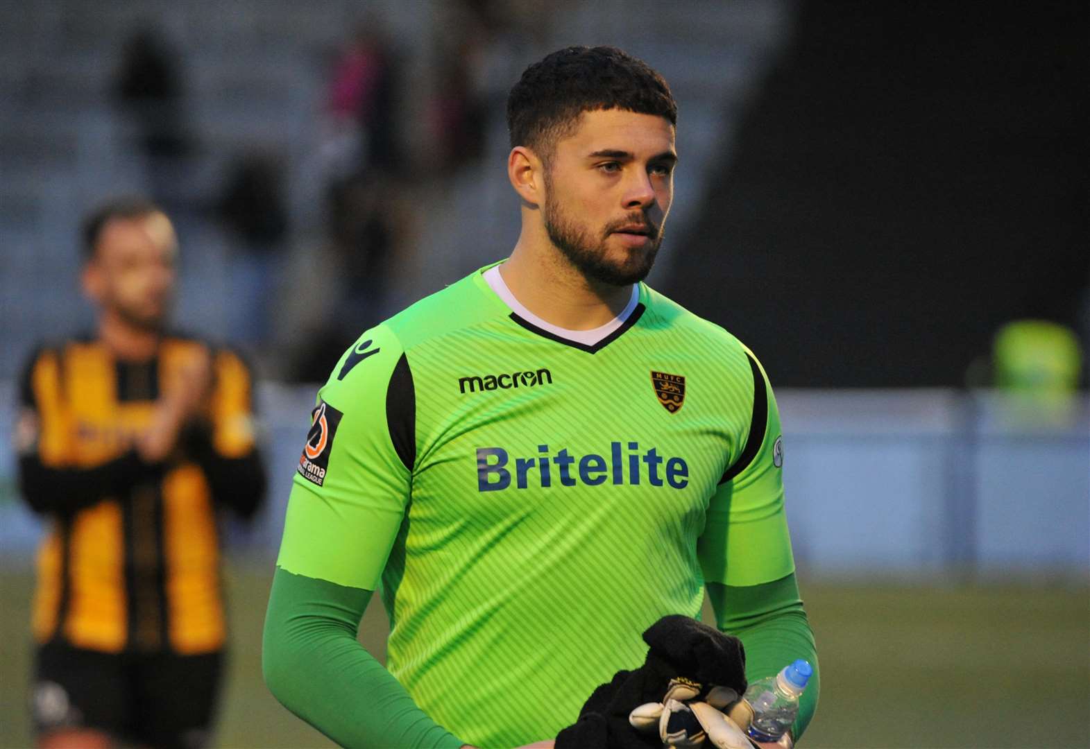 Maidstone keeper Dion-Curtis Henry Picture: Steve Terrell