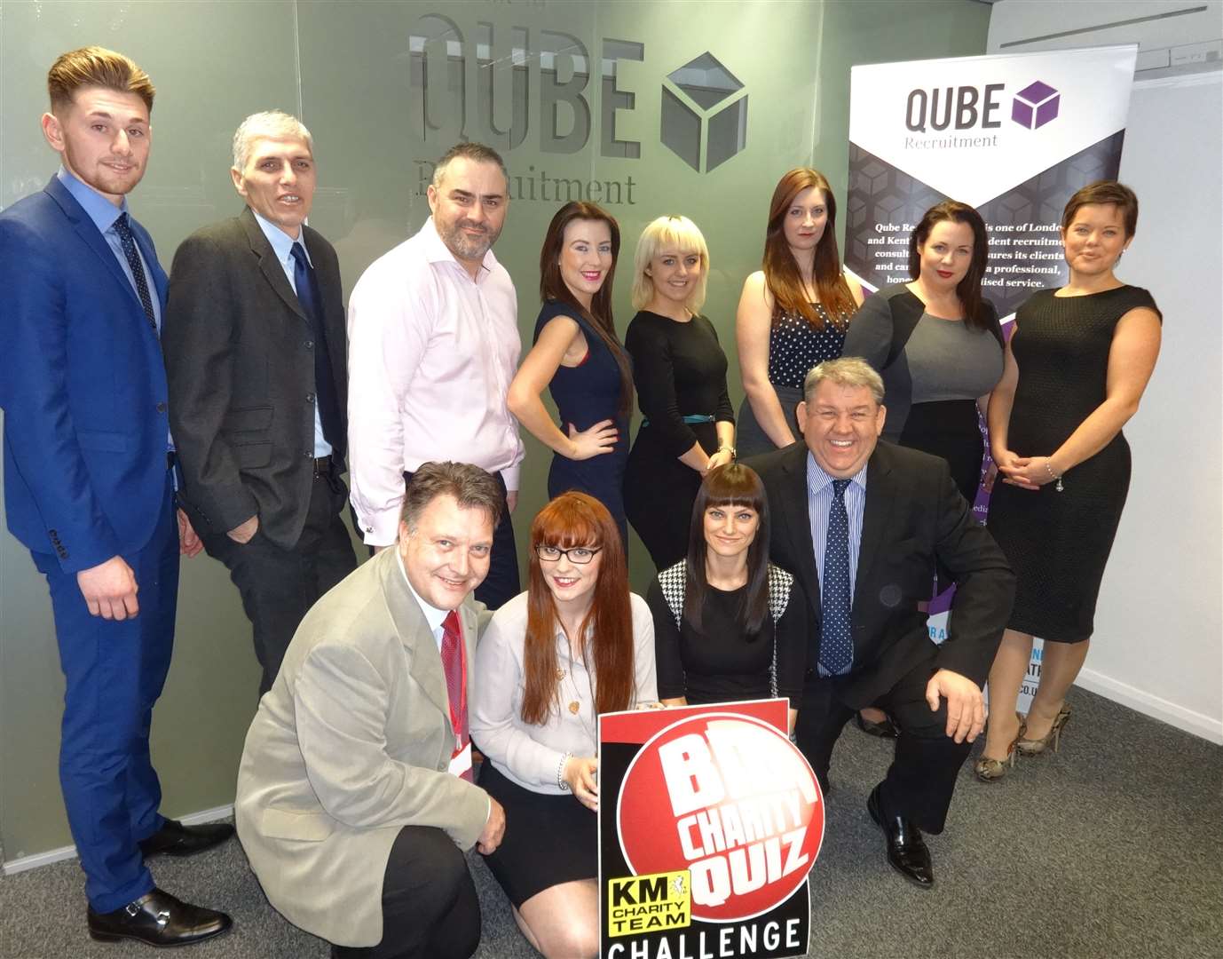 Qube Recruitment are key partners of the KM Big Charity Quiz Grand Final which will provide a welcome boost to child road safety services.