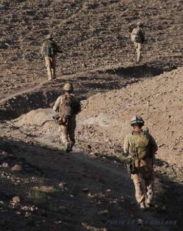 Soldiers from A Coy 2 PWRR in Afghanistan