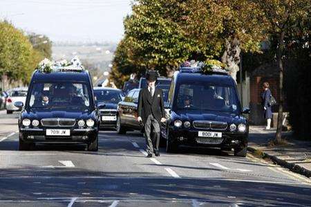 Funeral of Chatham Hill house fire victims