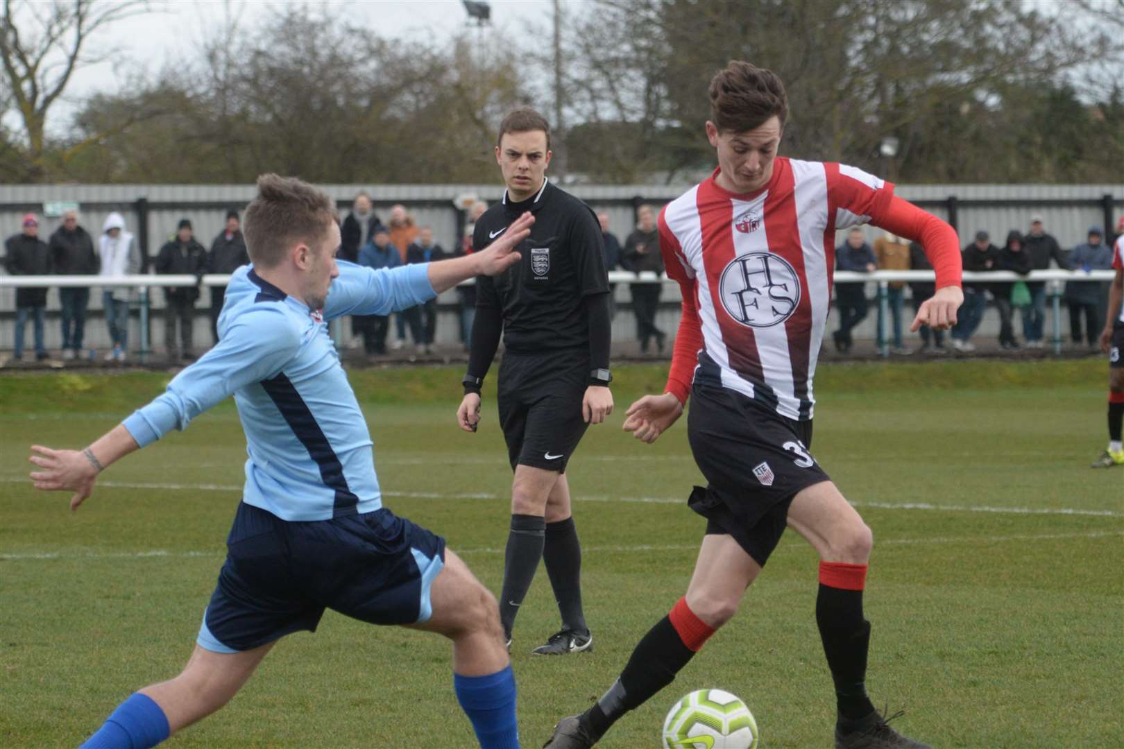 Sheppey United played Glebe on the final weekend of the SCEFL season Picture: Chris Davey
