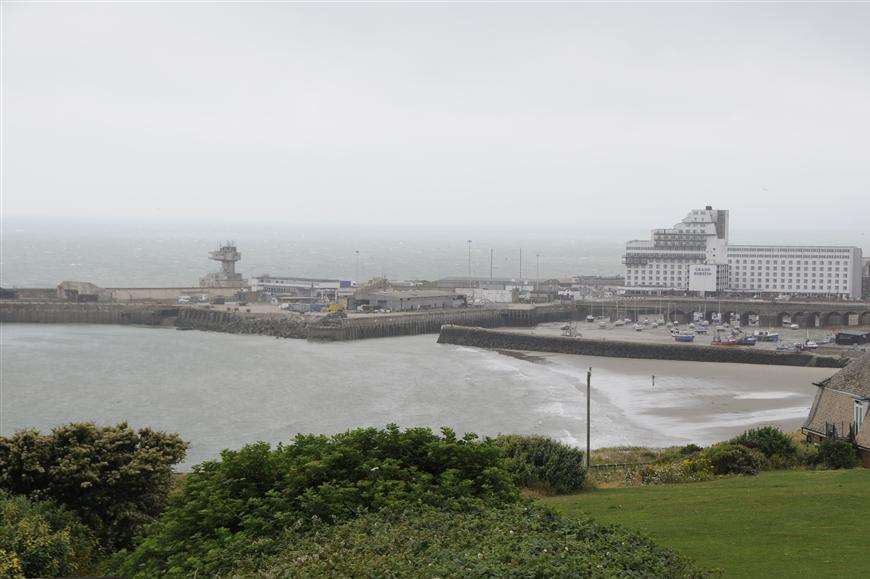 Folkestone Coastguard were called after reports of a body in the sea by Folkestone Harbour