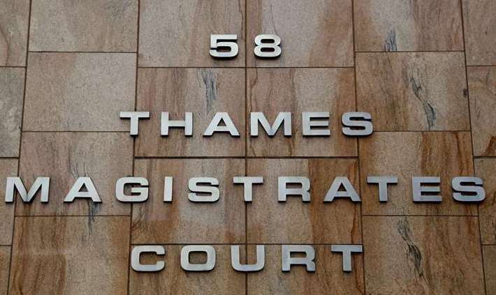 The teenager appeared in Thames Magistrates’ Court in London this morning. Picture: Gareth Fuller/ PA