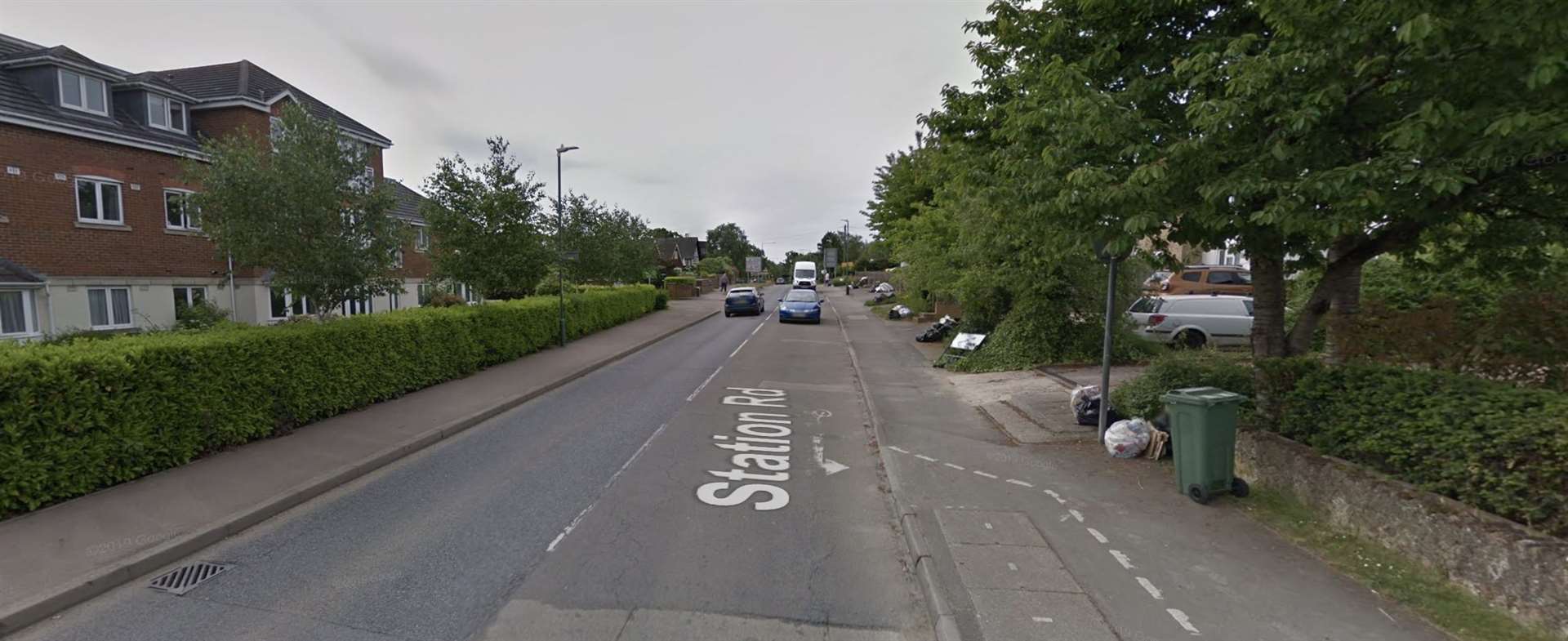 Station Road in Edenbridge. Picture: Google Street View
