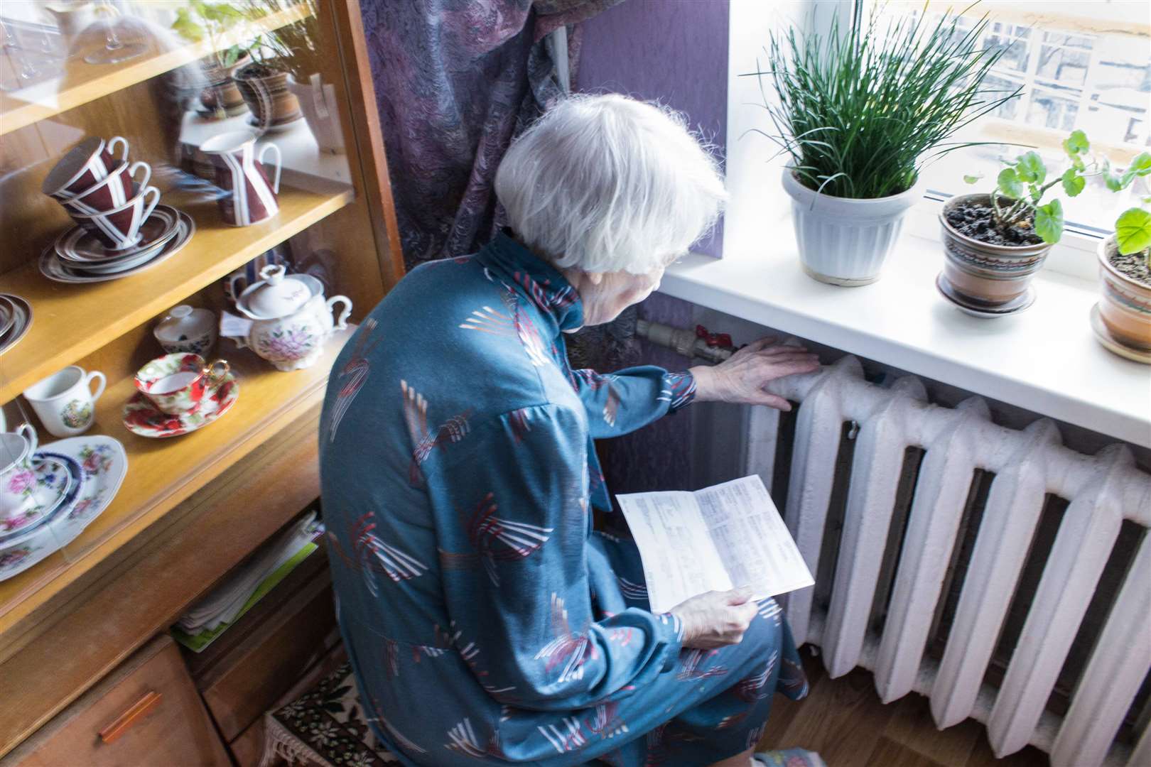 Pensioners often use more energy because they are at home more. Image: Stock photo.