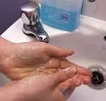 Hand washing is essential to prevent spreading norovirus. File image