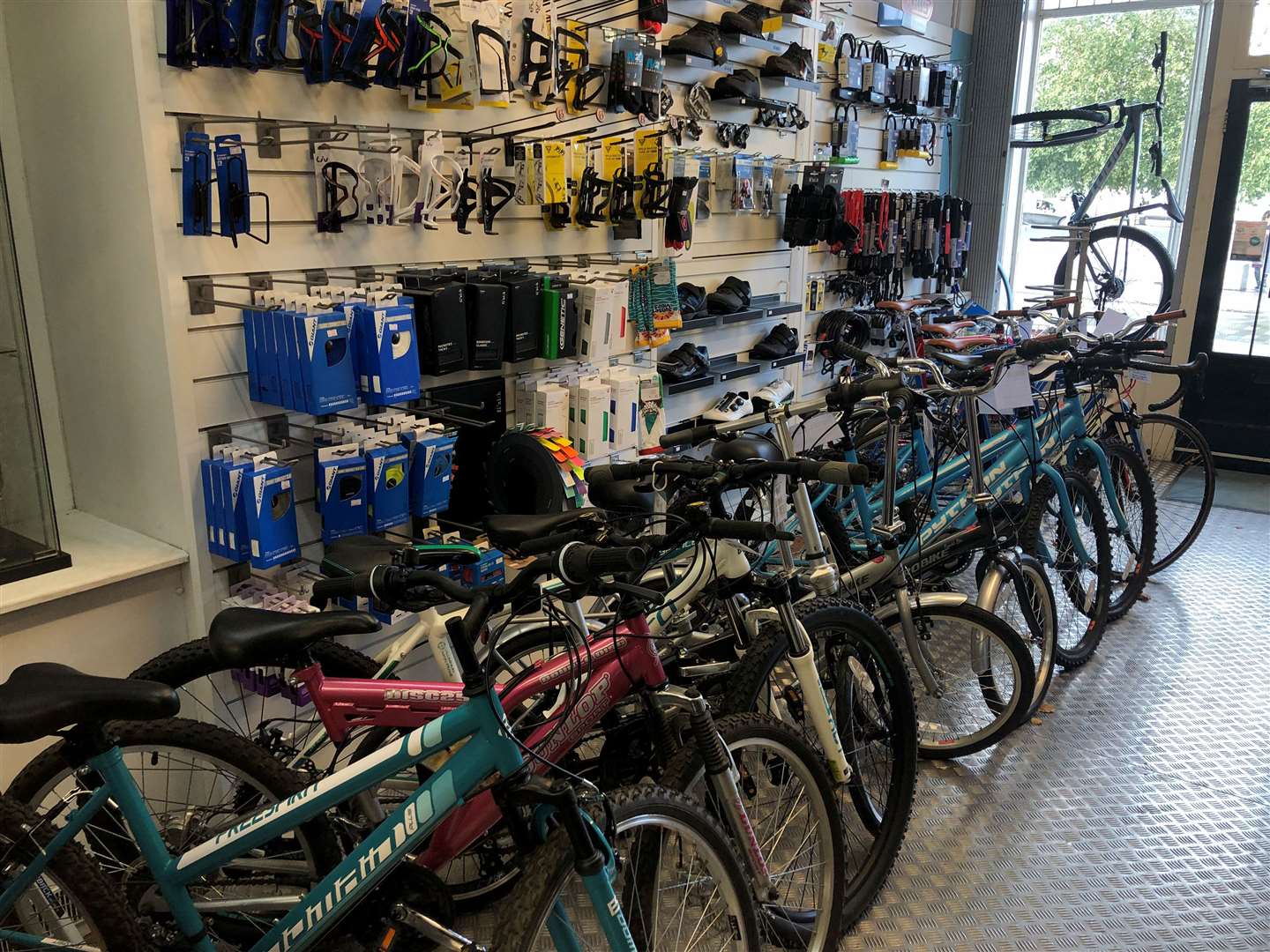It was hoped the bike shop would be saved
