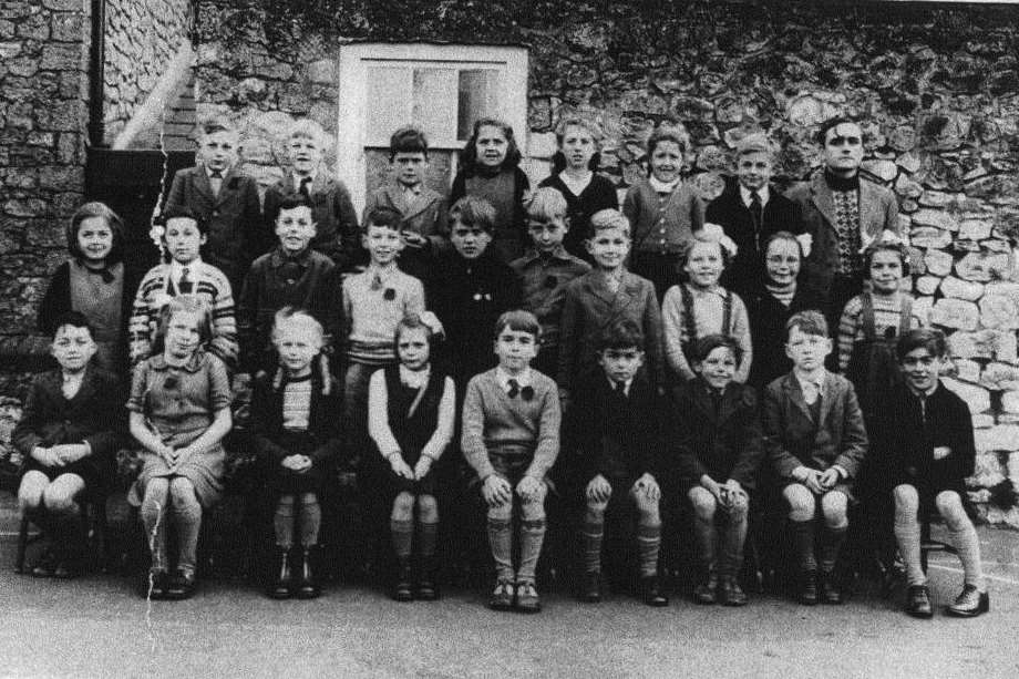 Mr Rabjohn's class around 1954. Picture: Judith James