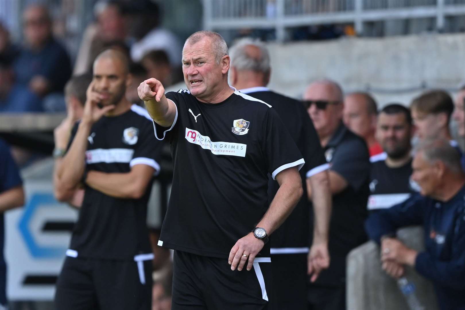 Manager Alan Dowson is confident his Dartford players will put Saturday's 'awful' performance behind them this weekend Picture : Keith Gillard