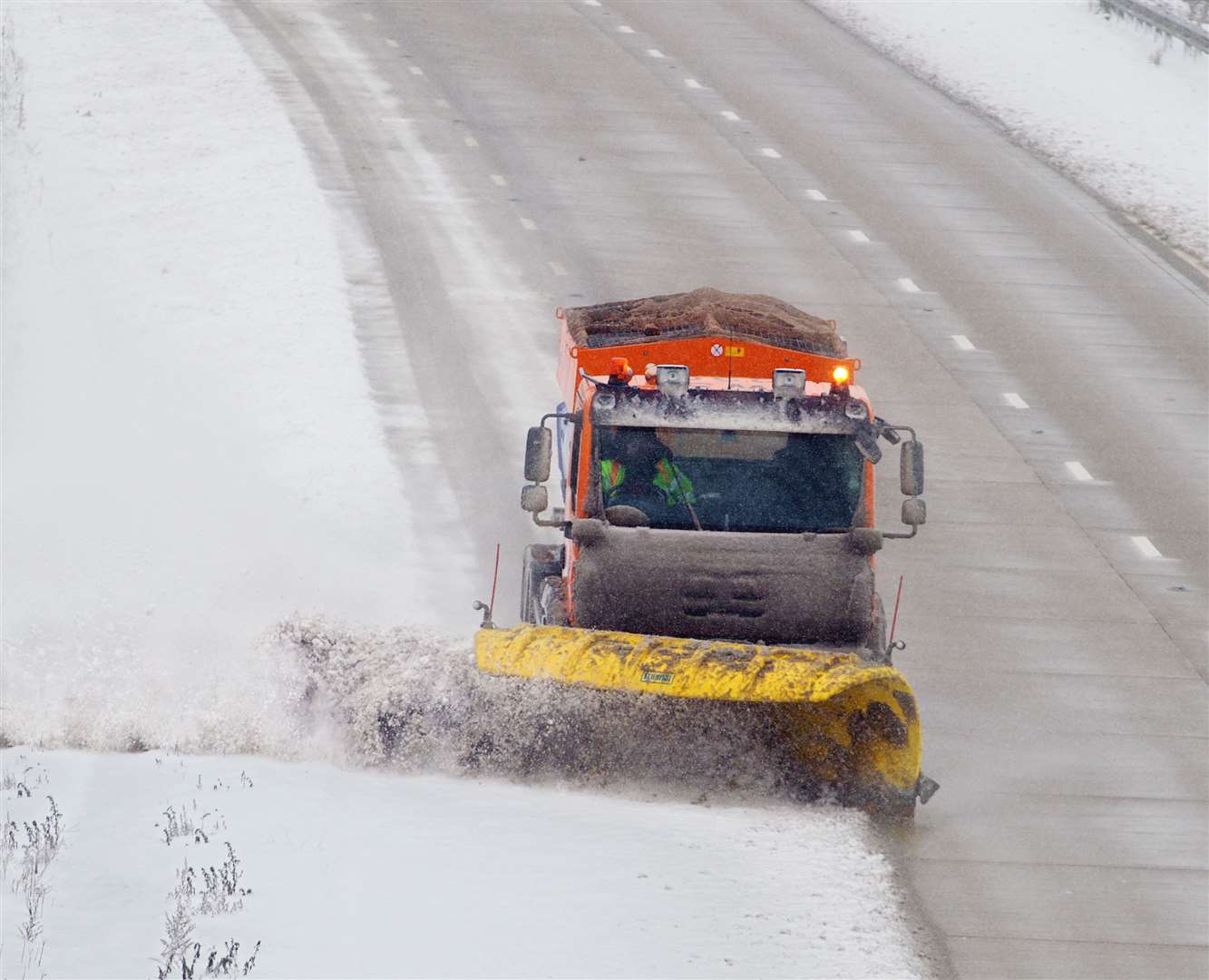 Roads across Kent have been affected by snow and ice