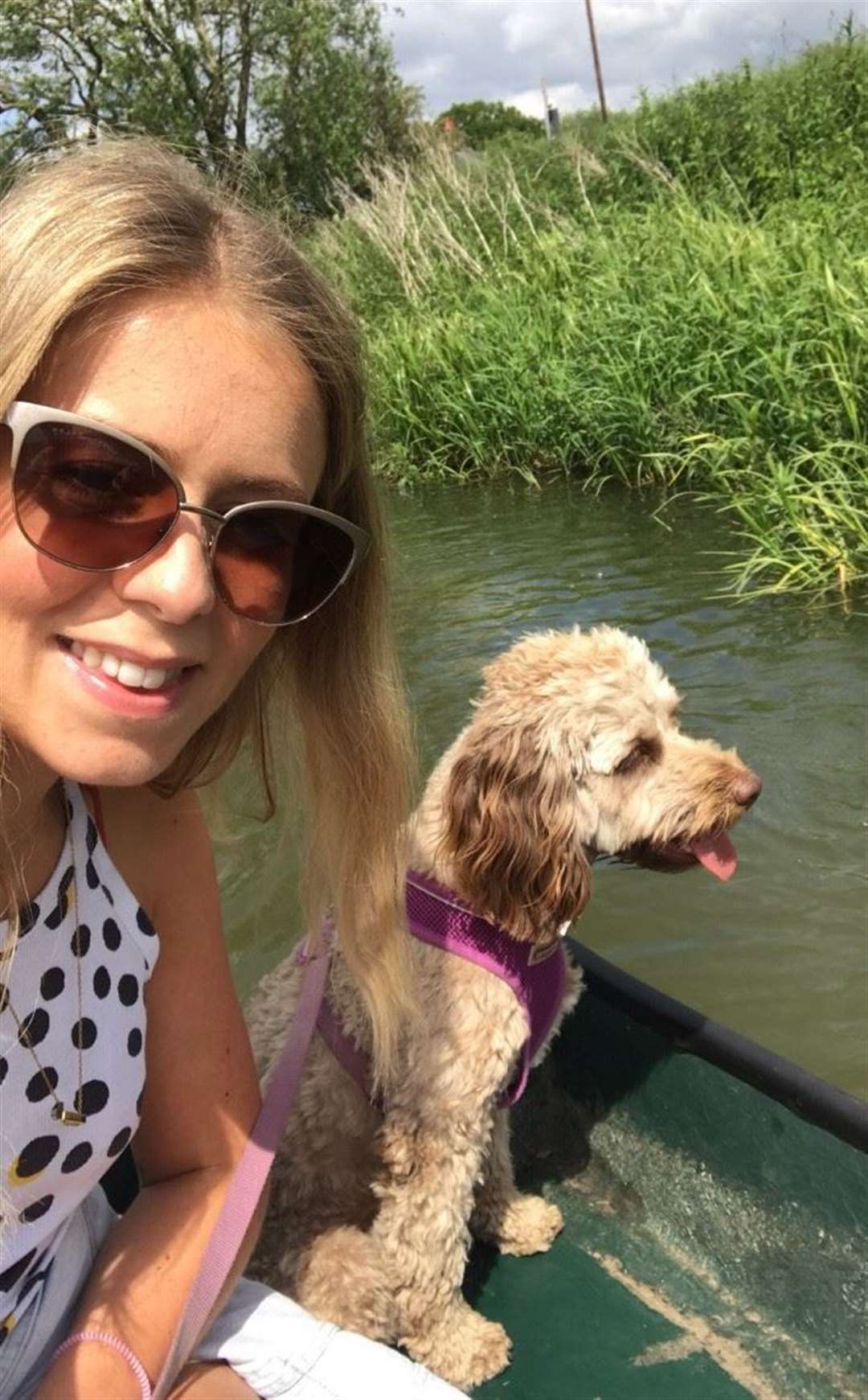 Laura and Betty take a boat trip