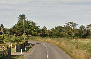 The 50-acre solar farm could be located in Shadoxhurst. Picture: Instant Street View