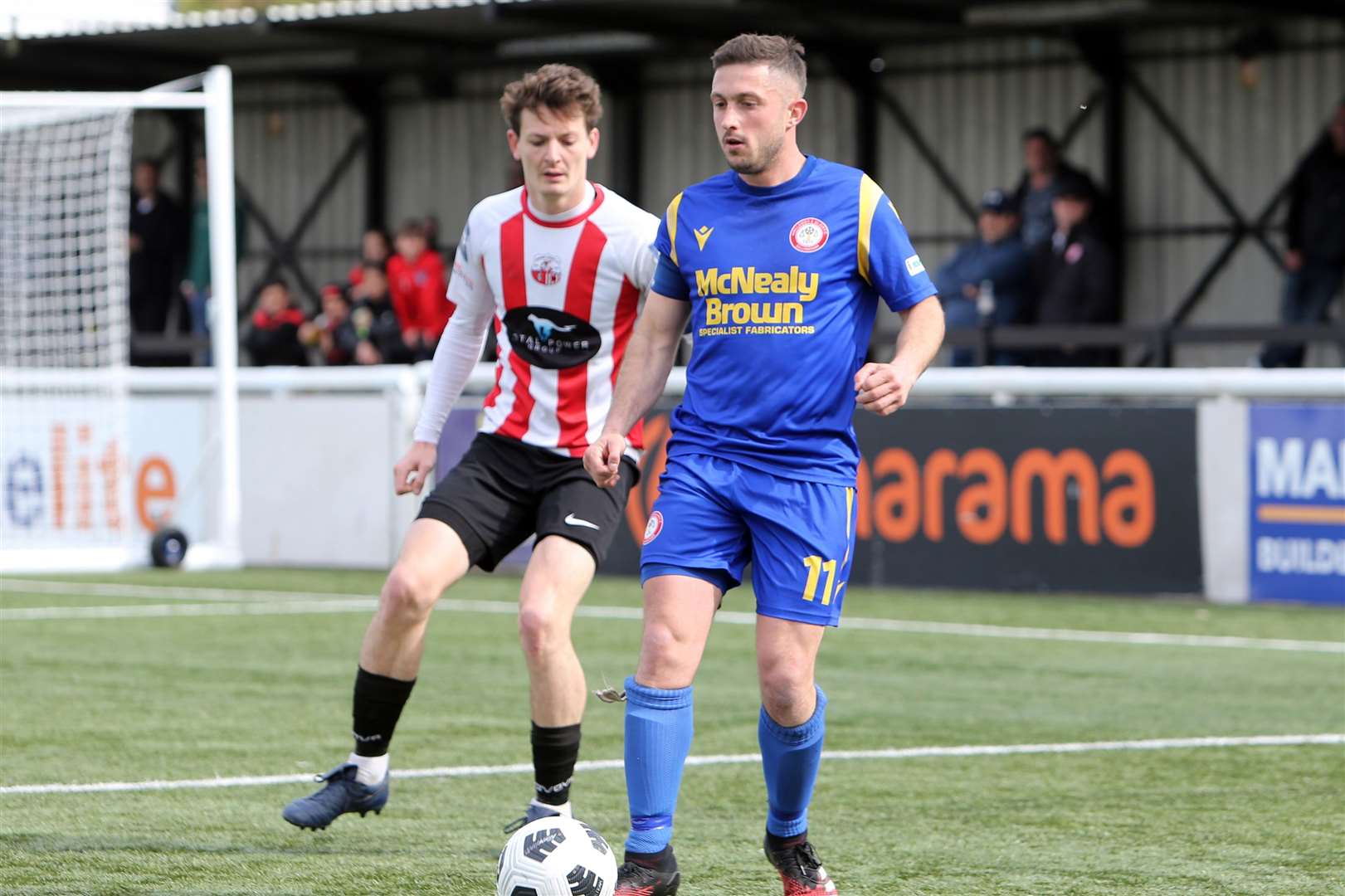 Hollands & Blair up against Sheppey United in the Kent Senior Trophy final Picture: PSP Images