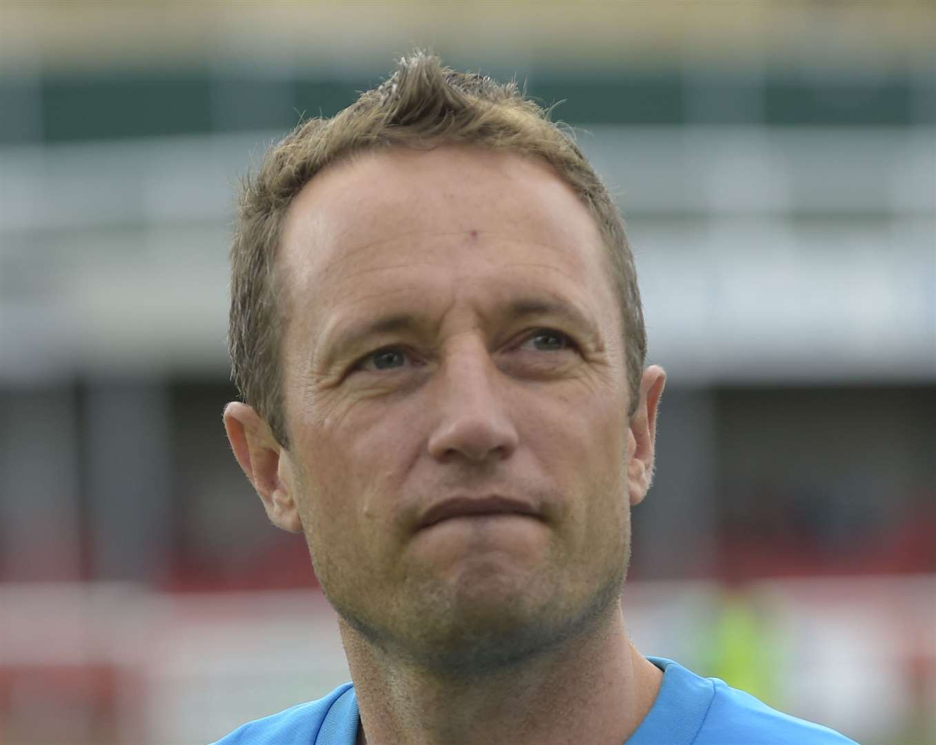 Dover manager Jake Leberl – his side lost 2-0 at home to Truro City on Saturday. Picture: Tony Flashman