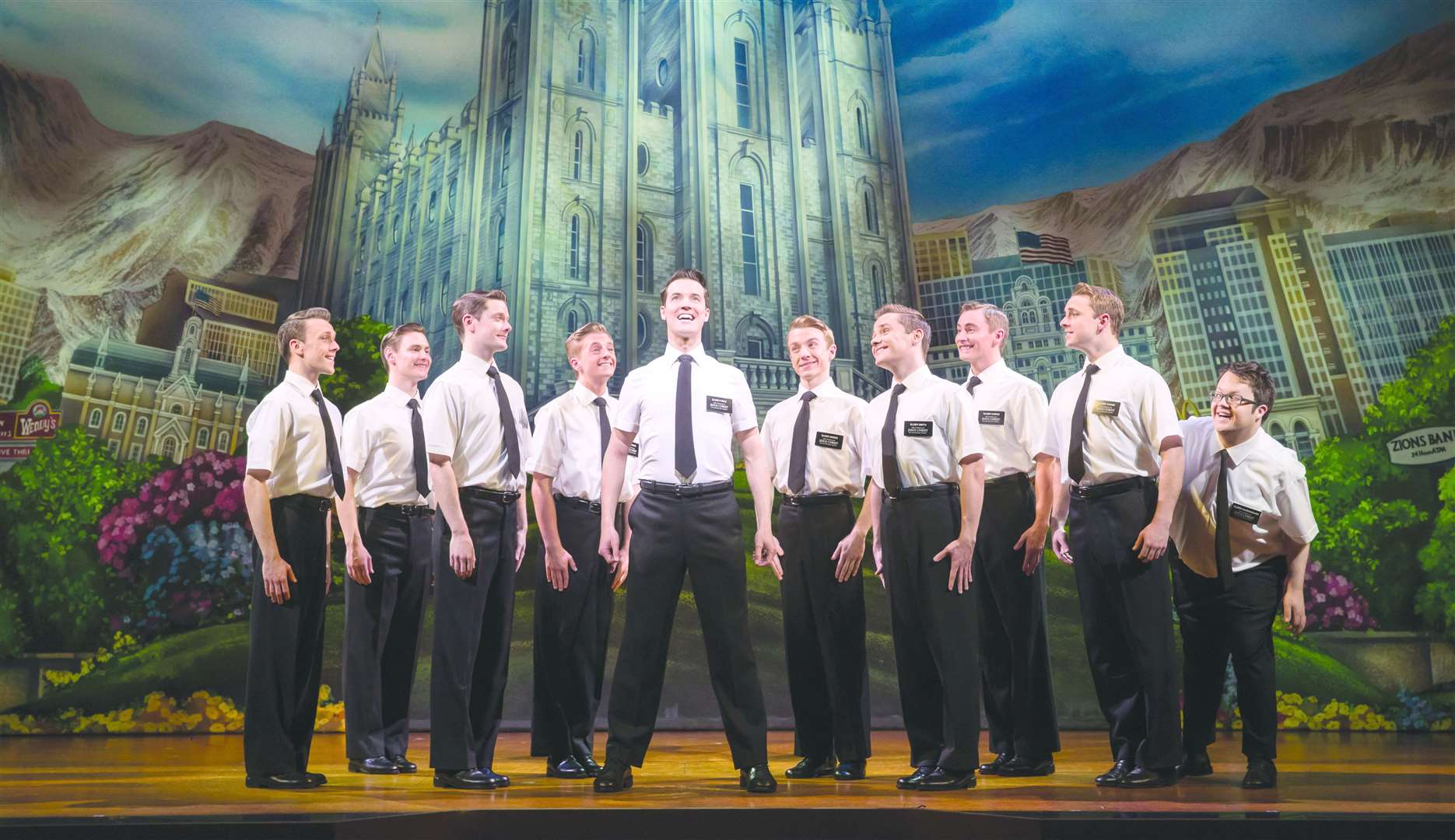 First staged in 2011, the play is a satirical examination of The Church of Jesus Christ of Latter-Day Saints' beliefs and practices that ultimately endorses the positive power of love and service.