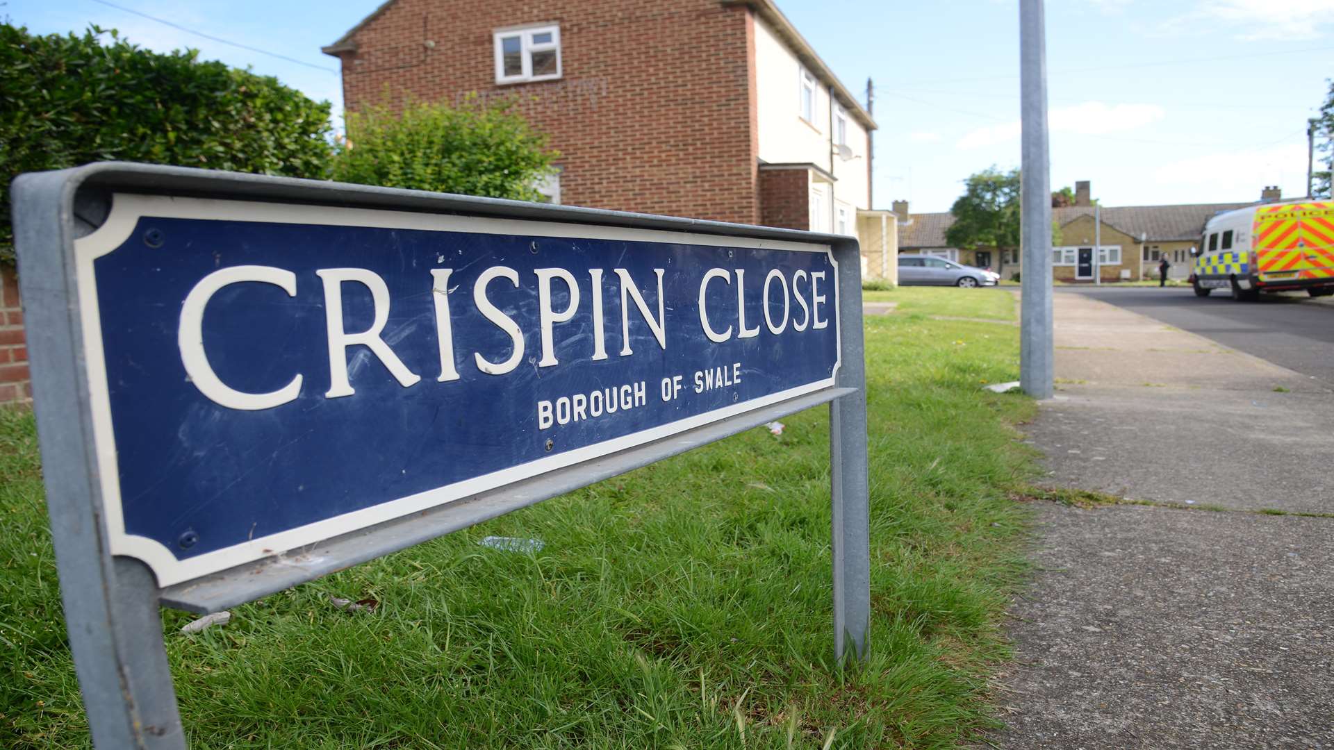 Mr Messenger died in Crispin Close, Faversham