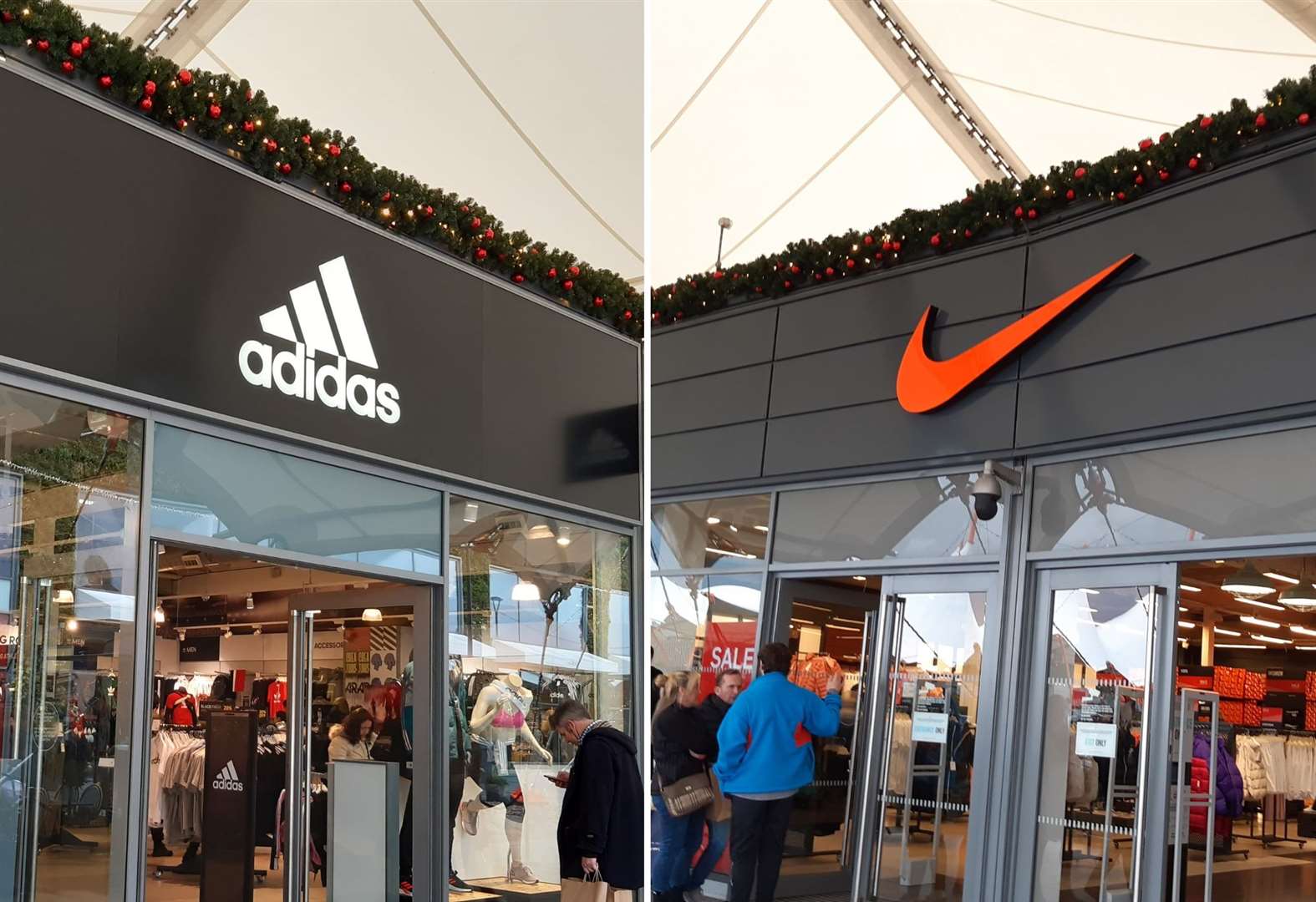 Nike and Adidas at Ashford Designer set to get bigger stores