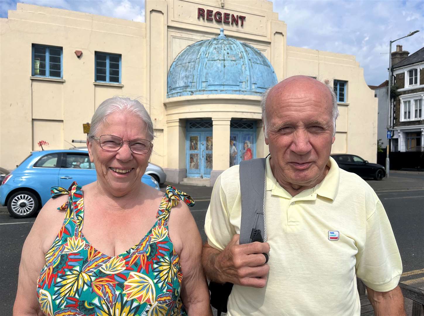 Sheila and Ray Chapman come to Deal every summer for a holiday and say the Regent is an eyesore