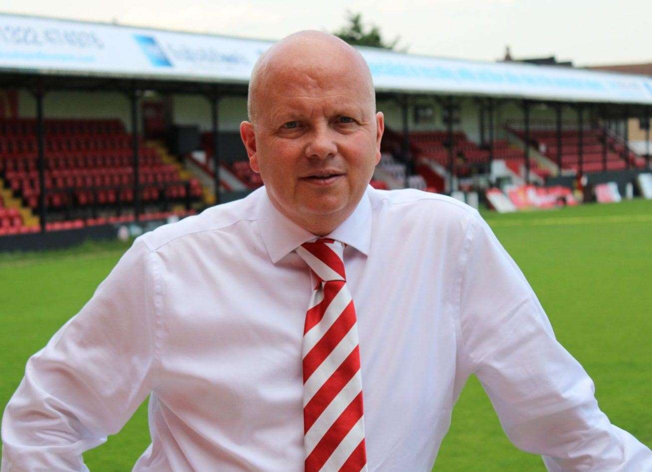 Welling United manager Danny Bloor. Picture: Welling United