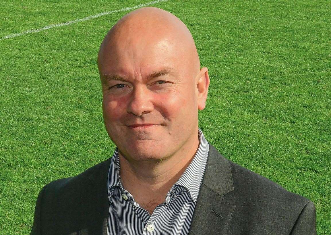 Ebbsfleet United chief executive Damian Irvine. Picture: Ed Miller/EUFC
