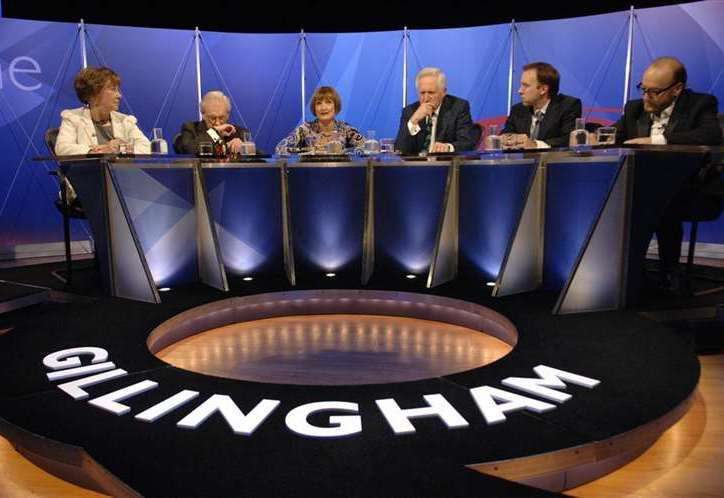 Question Time was last broadcast from Gillingham in 2014. Picture: BBC