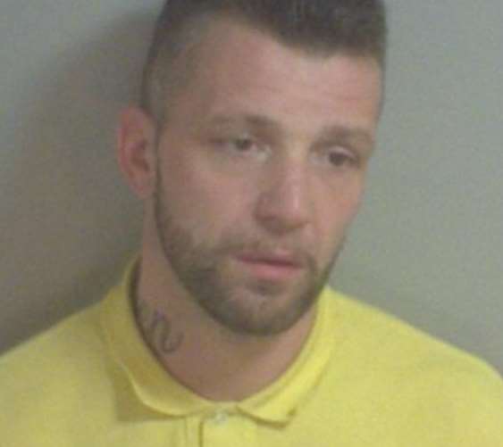 Matthew Green was jailed for three years for a string of assaults and thefts