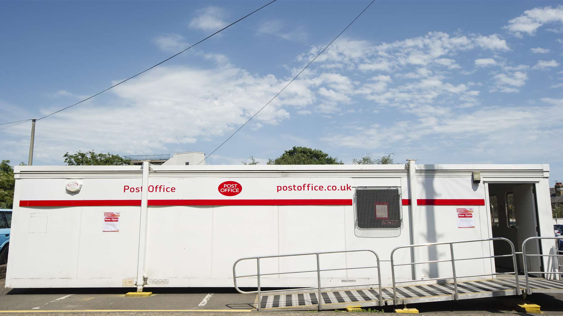 The portacabin in Gladstone Road is a temporary measure