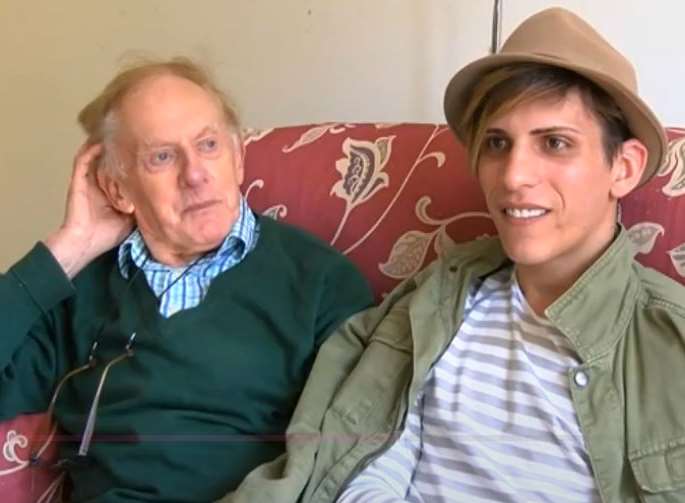 The Rev Philip Clements, 78, who grew up in Deal, will marry his fiancé Florin Marin, 24, next week. Picture: BBC South East