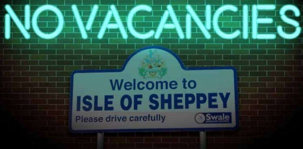 No Vacancies: Stay Away From Sheppey. Part of the coronavirus advice (33314917)