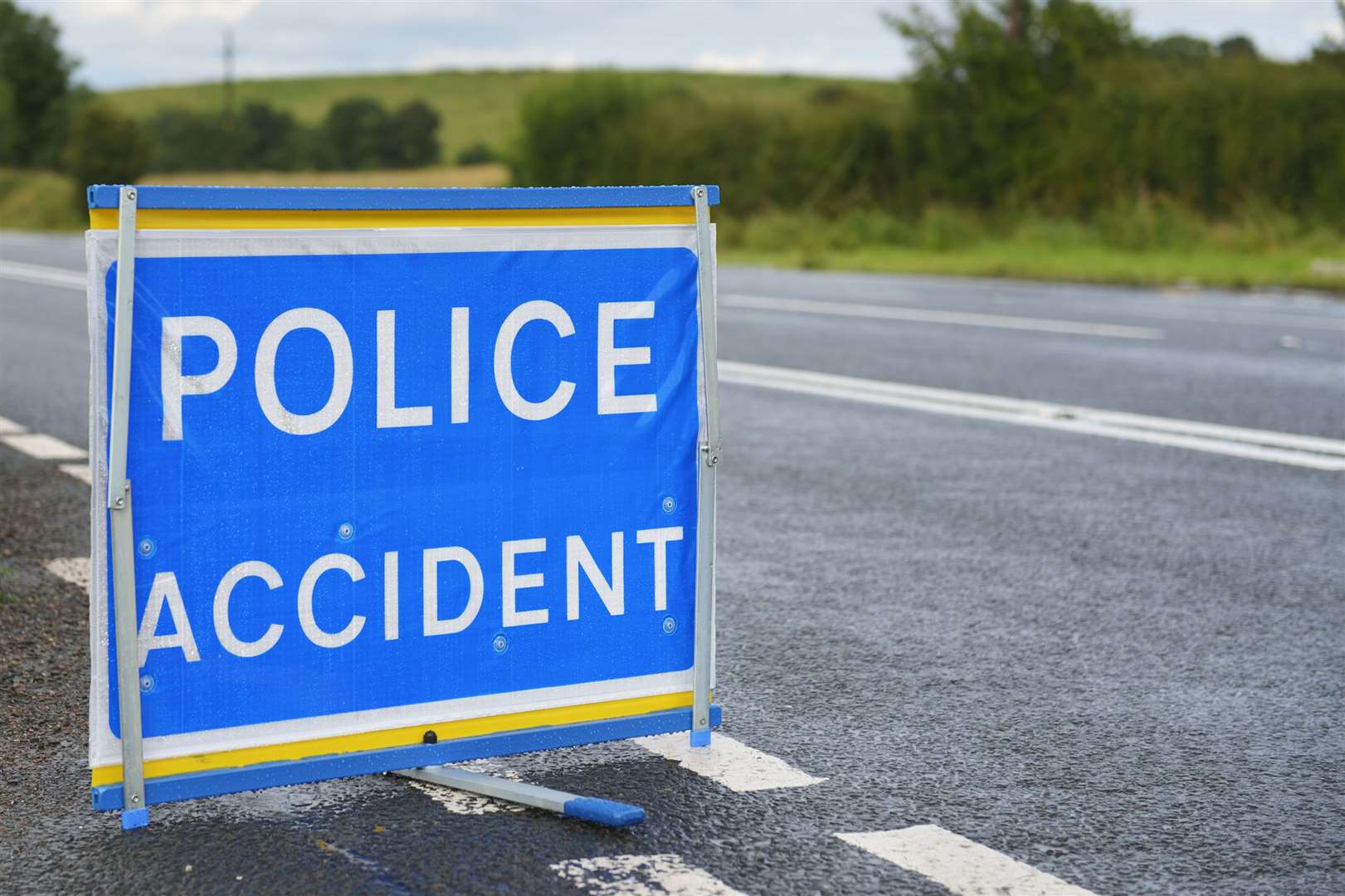 The serious collision happened at Postling near Hythe