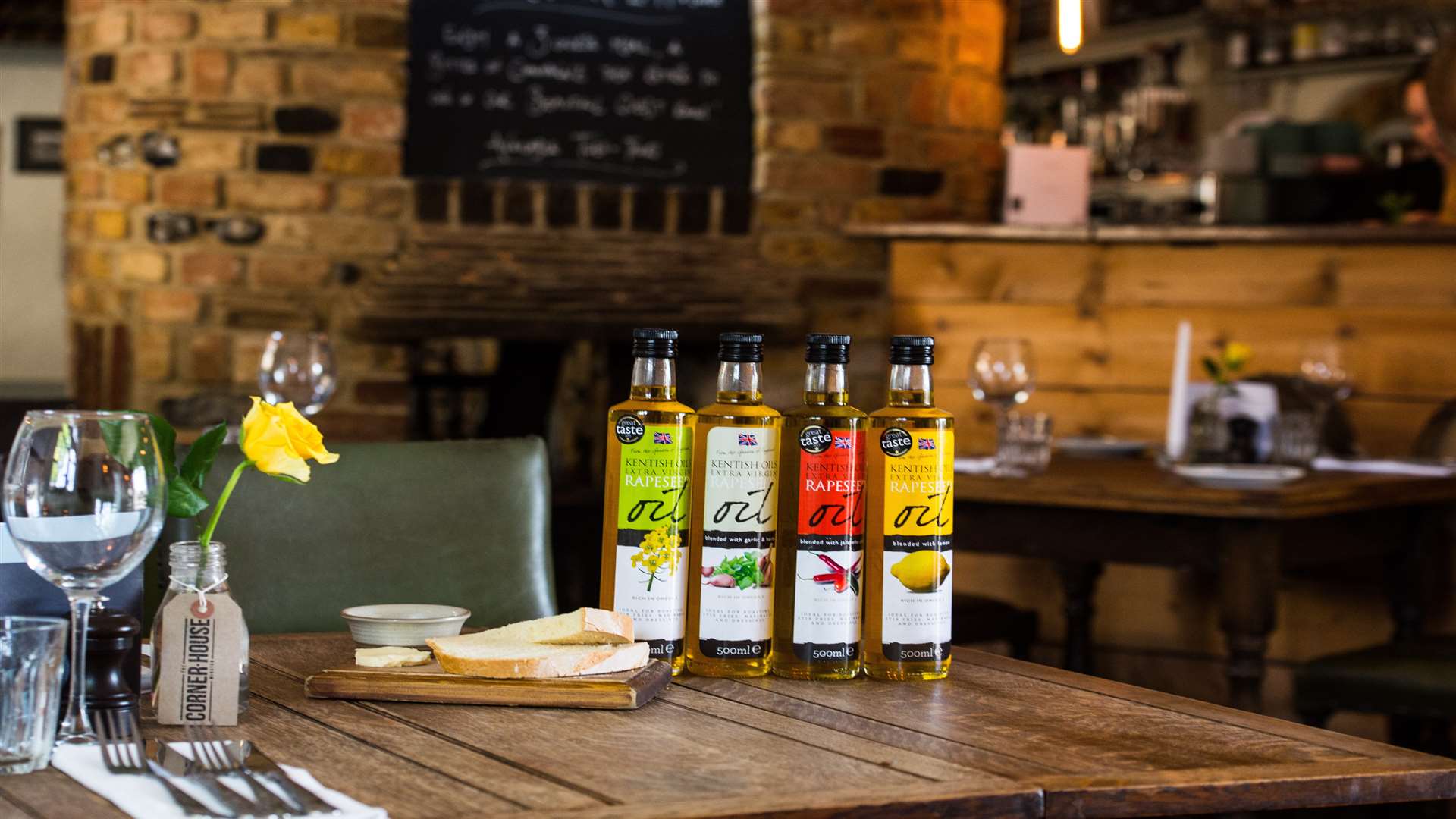 Kentish Oils are harvested, pressed and bottled at a farm in Birchington