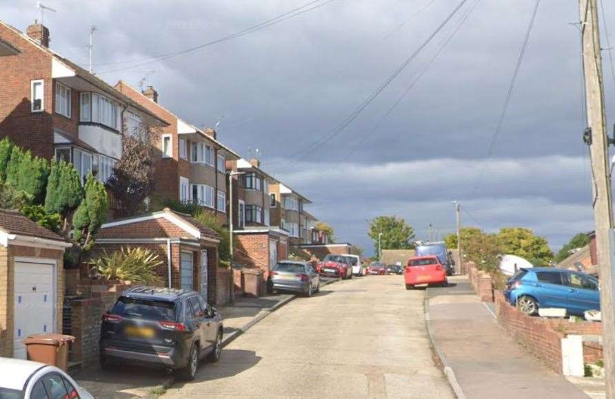 The robbery happened at a home in Carlton Crescent, Chatham. Picture: Google