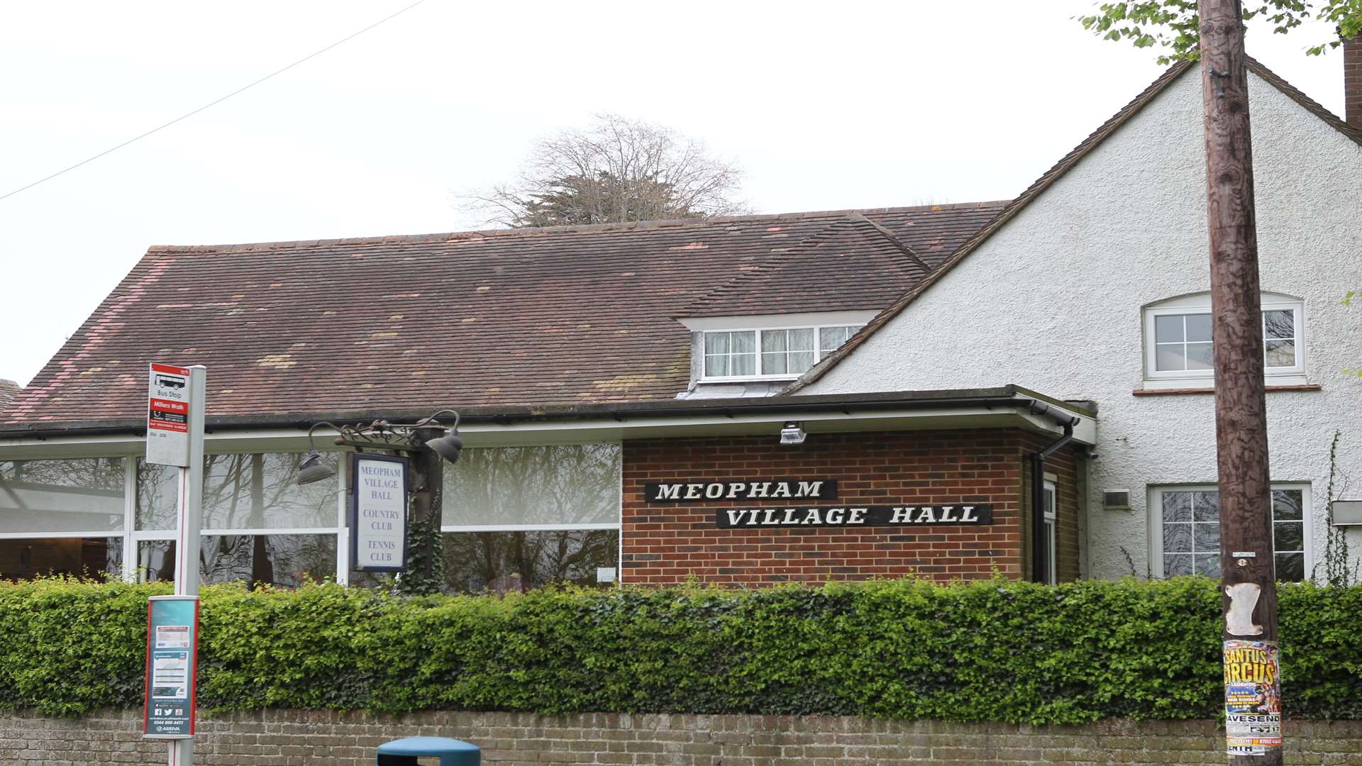 Meopham's Village Halls has a deteriorating roof