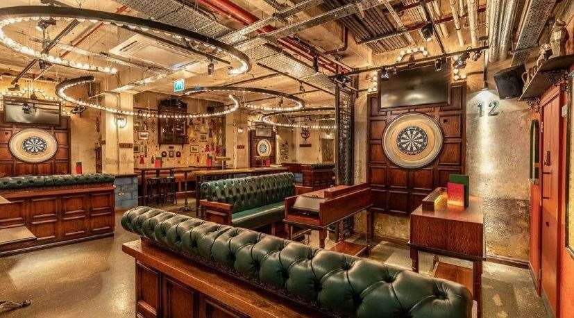 How the social club may have looked inside