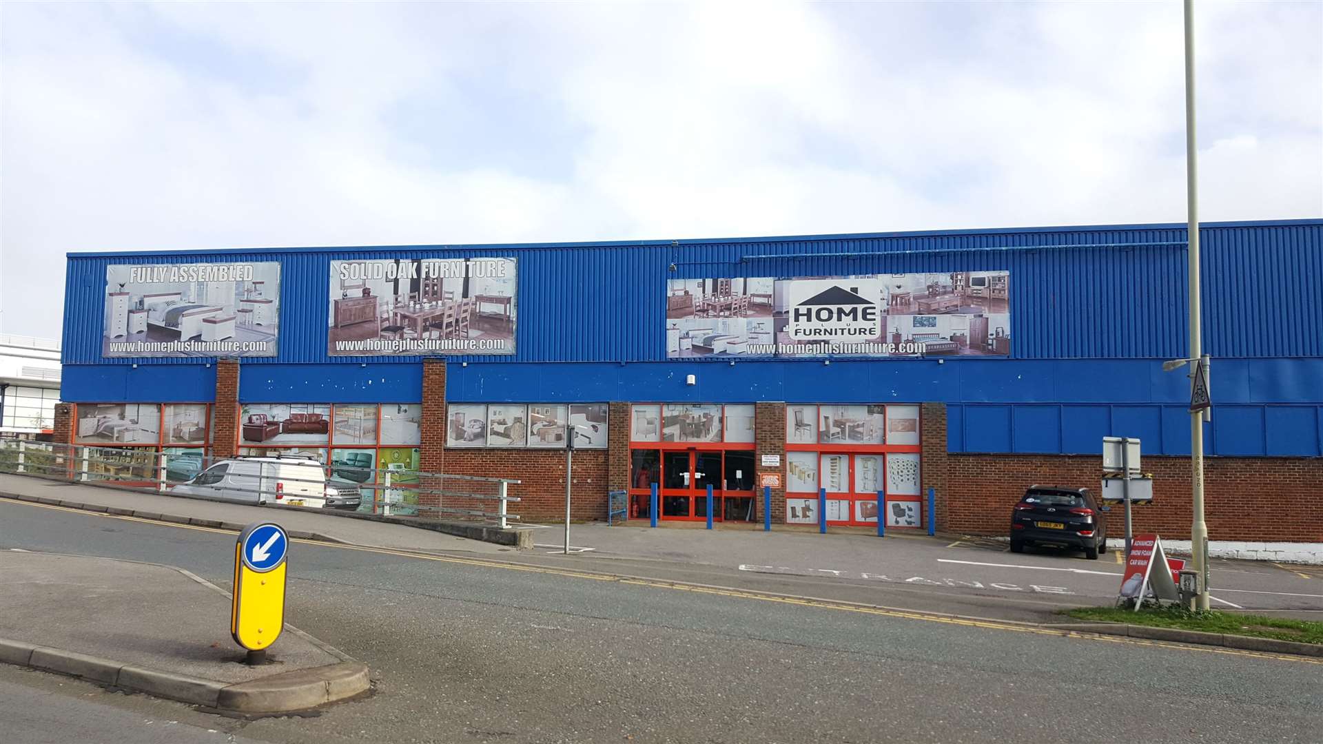 The ex-HomePlus store in Beaver Road will be demolished to make way for the scheme