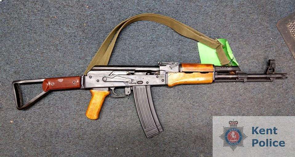The AK47 has been handed in in Canterbury. Picture: Kent Police (6780807)