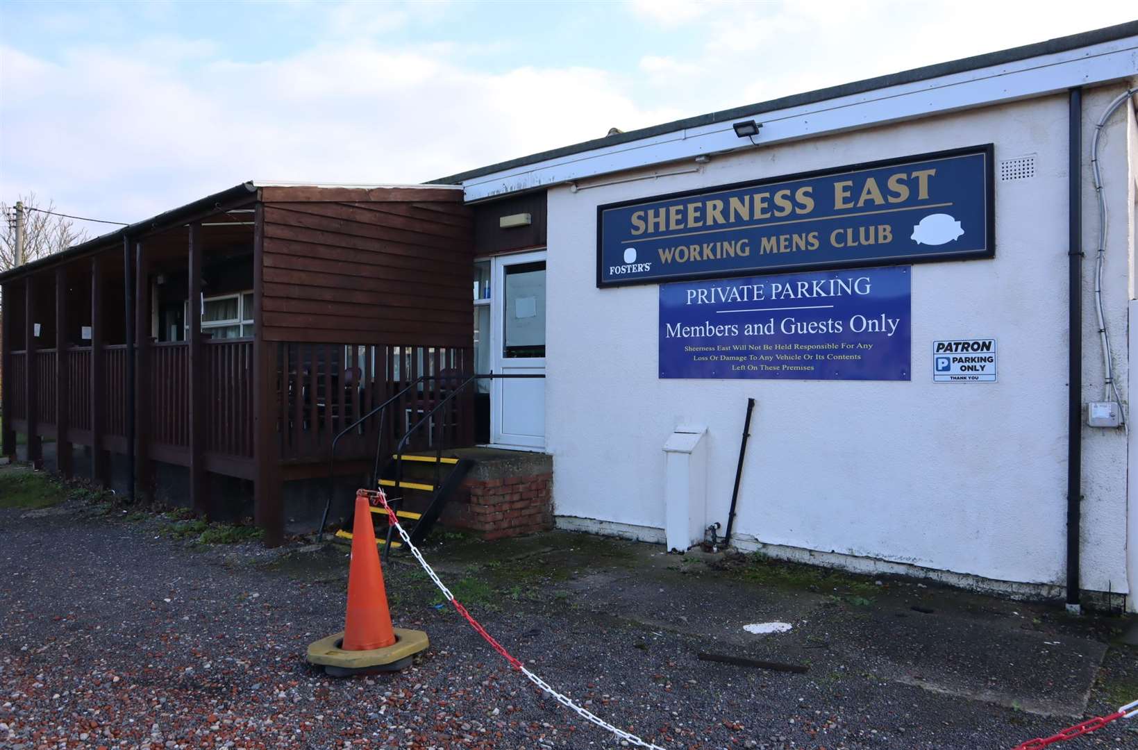 Sheerness East Working Men's Club will host a test centre