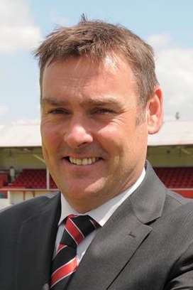 Ebbsfleet United manager Steve Brown Picture: Steve Crispe