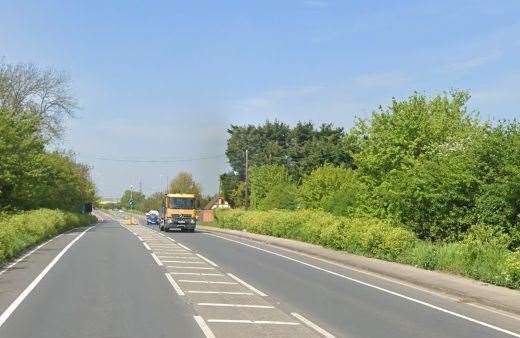 General view of the A226 Gravesend Road where the fatal accident happened. Picture: Google Maps