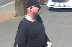 A CCTV image released by Kent Police