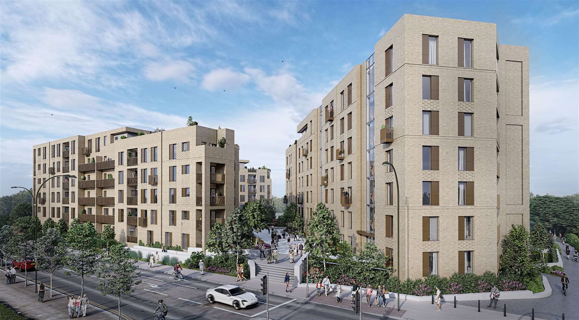 The first phase of the development - called 'The Triangle' - will cost £35m