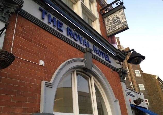 The Royal Hotel in Sheerness occupies a corner plot where Royal Road meets The Broadway