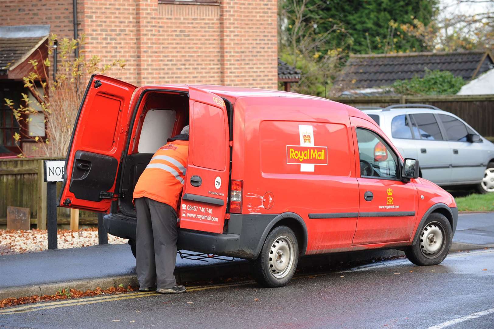 Text messages and emails posing as Royal Mail have also been circulating this year asking people to pay a fee in order to get a parcel delivered