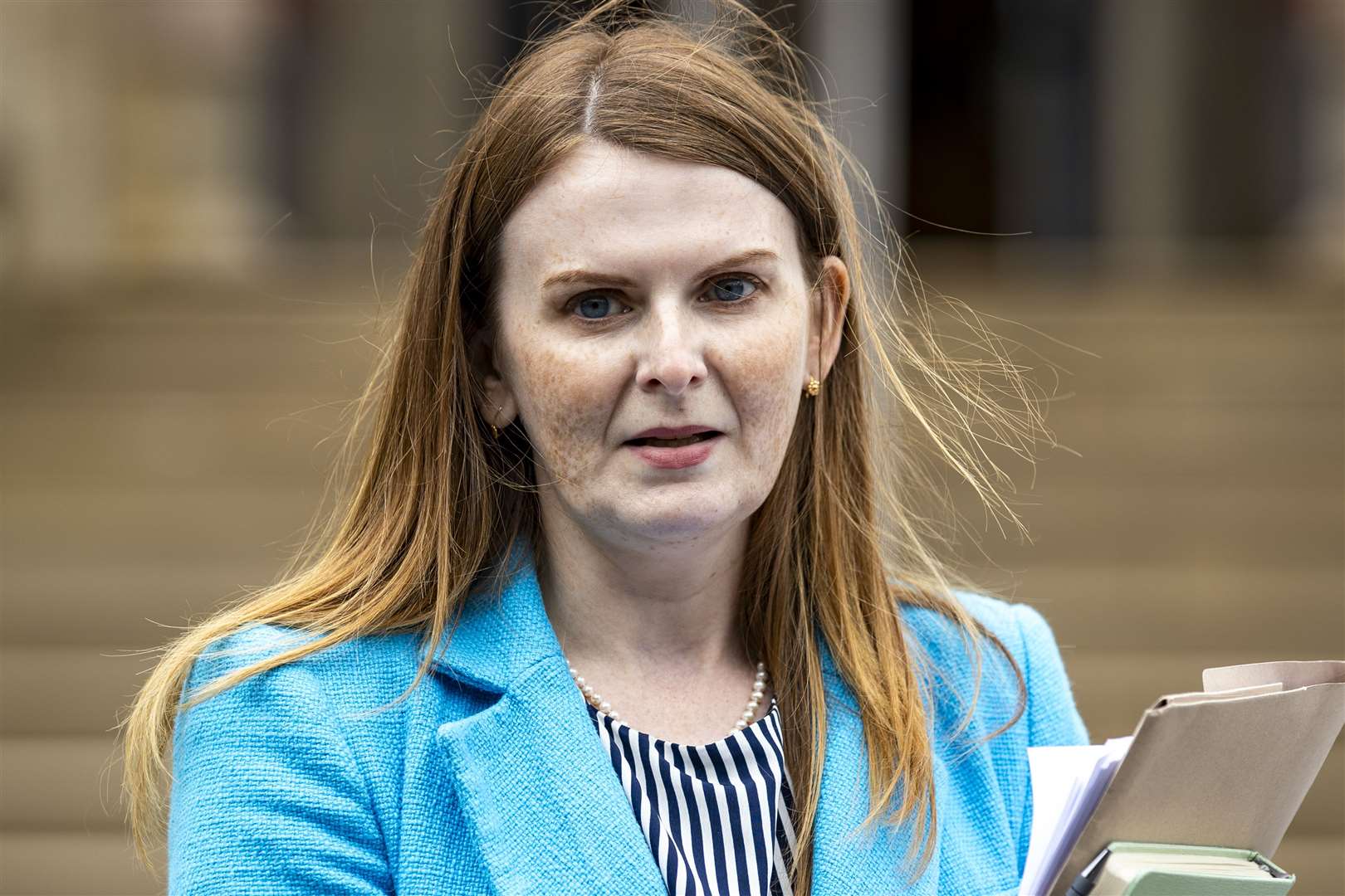 Stormont Finance Minister Caoimhe Archibald (Liam McBurney/PA)